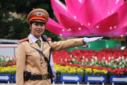 Đảm bảo ATGT dịp Đại hội Đảng bộ TP Hà Nội ảnh 6